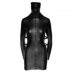 Cottelli Bondage Dress Black - Vestitino, Bondage, Nero, Taglia L