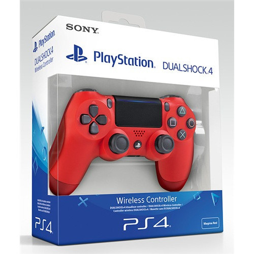 Sony CONTROLLER DUALSHOCK 4 V2 RED PS4