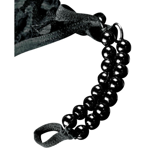 HookUp Panties Crotchless Pleasure Pearls -...