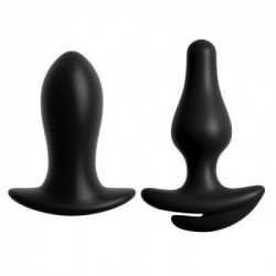 HookUp Panties Remote Triple Teaser - Perizoma con Plug Anale, Vibrazione, Telecomando, Ricaricabile, Taglia S-L