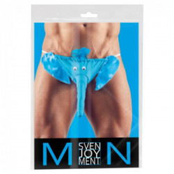 Svenjoyment Men's String Elephant - Perizoma a Forma di Elefante, Taglia S-L