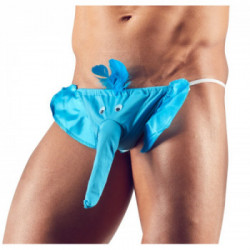 Svenjoyment Men's String Elephant - Perizoma a Forma di Elefante, Taglia S-L