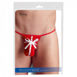 Svenjoyment Men's String - Perizoma a Forma di Pacco Regalo, Taglia S-L