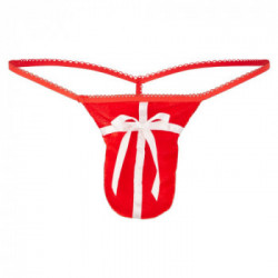 Svenjoyment Men's String - Perizoma a Forma di Pacco Regalo, Taglia S-L