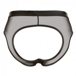 Svenjoyment Men's Briefs Bottomless - Slip, Uomo, Nero Trasparente, Taglia L