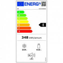 Lg GSXV90MBAE - Frigorifero Side By SIde, 635 Litri, Wifi, No Frost, Classe E