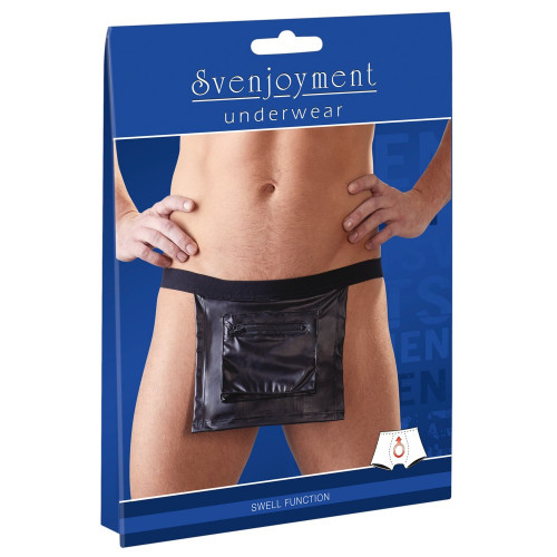 Svenjoyment Men's Briefs -Slip, Nero, Apertura...