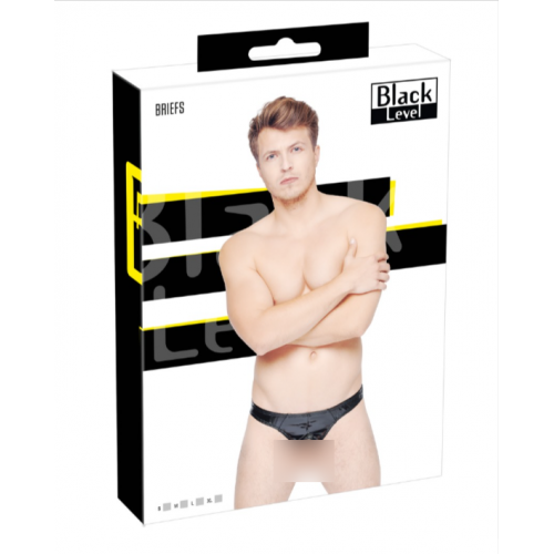 Black Level Vinyl Man Briefs Showm - Slip...