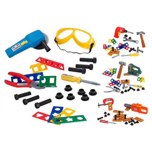 ATTREZZI LAVORO C/ACC FRIZIONE 24PZ 4ASS
