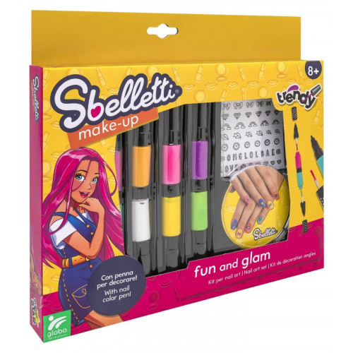 SBELLETTI DECORA UNGHIE C/8 SMALTI