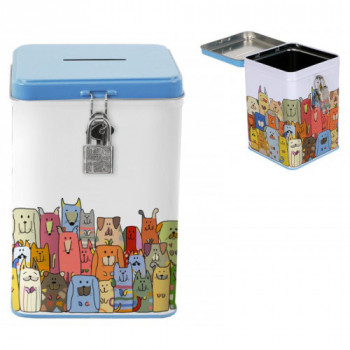 Salvadanaio con lucchetto...