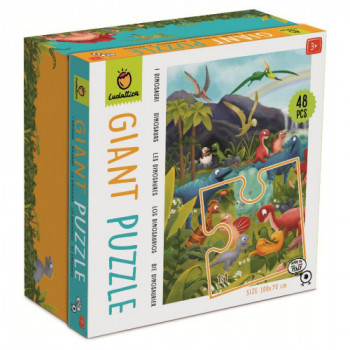 GIANT PUZZLE I dinosauri