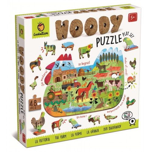 WOODY PUZZLE fattoria