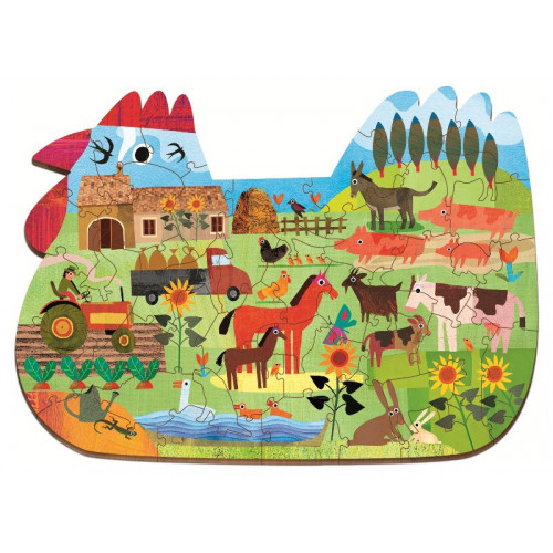 WOODY PUZZLE fattoria