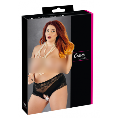 Cottelli Curves Pearl Briefs - Slip, Nero,...