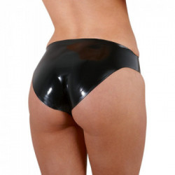 Late X Latex Briefs - Slip, Lattice, Nero, Intrigrante, Taglia XL