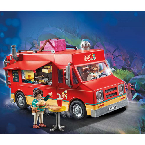 Playmobil The Movie Del's Food Truck