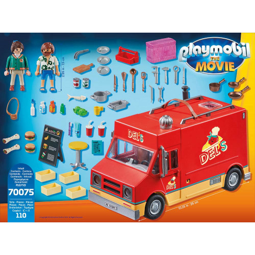 Playmobil The Movie Del's Food Truck