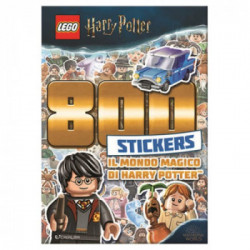 LEGO HARRY POTTER STICKERS -MAGICO MONDO