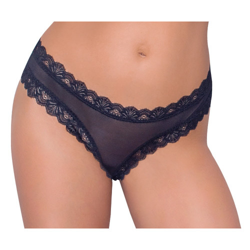 Cottelli Lingerie Briefs Lacing L - Slip Nero,...