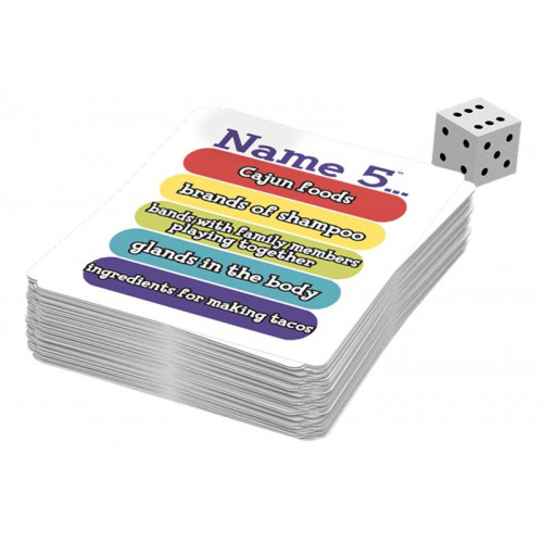 NAME 5 SPARANE 5 (NOMI, COSE, CITTA', ANIMALI...)