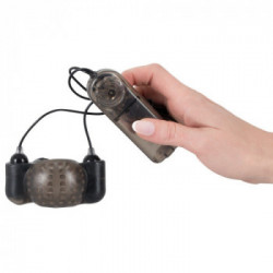 You2Toys Glans Sleeve with Vibration - Pompa per il Pene, Automatica, Vibrazione, Telecomando, Richiede Batterie