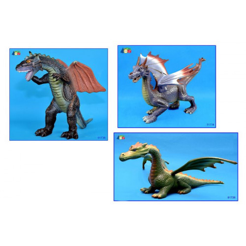 ANIMALI SOFT DRAGHI ALATI ASS.  51738