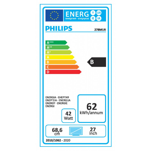 Philips Momentum 278M1R/00 LED display 68,6 cm...
