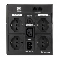 Vultech UPS2000VA-PRO gruppo di continuità (UPS) A linea interattiva 2000 VA 1025 W 4 presa(e) AC