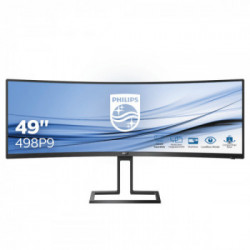 Philips 498P9/00 monitor piatto per PC 124,5 cm (49") 5120 x 1440 Pixel LCD Nero