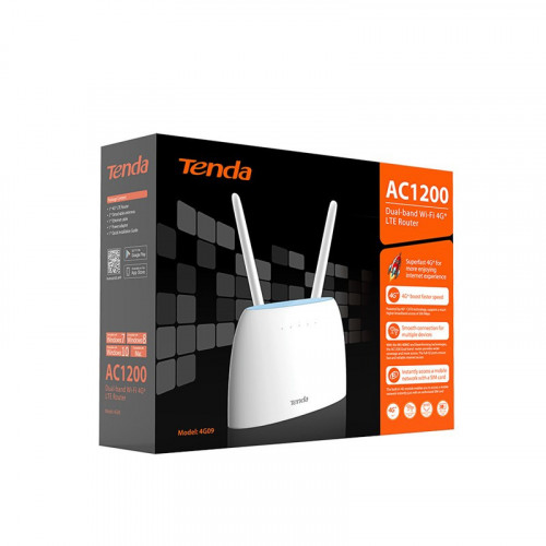 Tenda 4G09 router wireless Dual-band (2.4 GHz/5...