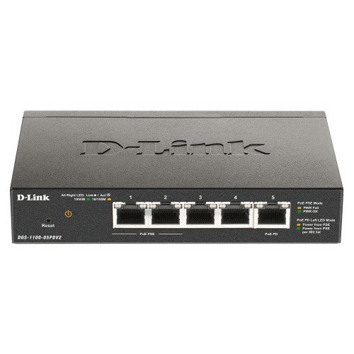 D-Link DGS-1100-05PDV2 switch di rete Gestito...