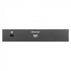 D-Link DGS-1100-05PDV2 switch di rete Gestito Gigabit Ethernet (10/100/1000) Supporto Power over Ethernet (PoE) Nero