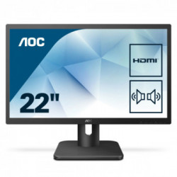 AOC Essential-line 22E1D monitor piatto per PC 54,6 cm (21.5") 1920 x 1080 Pixel Full HD LED Nero