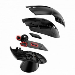 MSI Clutch Gaming GM41 Lightweight Wireless mouse Mano destra RF Wireless Ottico 20000 DPI