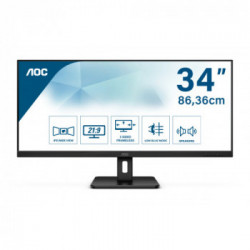 AOC Essential-line Q34E2A LED display 86,4 cm (34") 2560 x 1080 Pixel Full HD+ Nero
