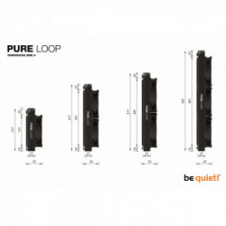 be quiet! PURE LOOP 240mm raffredamento dell'acqua e freon