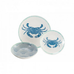 Villa D'Este Home Tivoli 'Cote d'Azur', Servizio tavola 18 pezzi