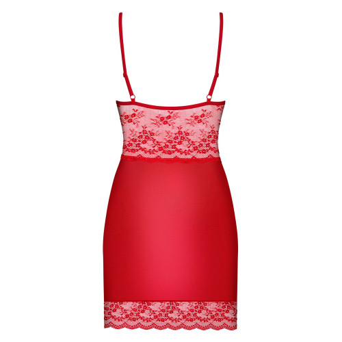 Obsessive Lovica - Miniabito, Rosso, Pizzo,...