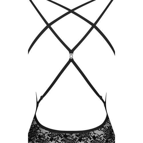 Obsessive Dress - Miniabito, Nero, Pizzo,...