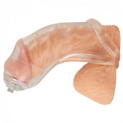 You2Toys Piss Play Sleeve - Guaina per Pene con Tubo per Urina