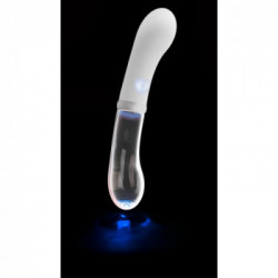 Liaison G-Spot LED - Vibratore Punto G in Vetro, 10 MOD di Vibrazione, Ricaricabile