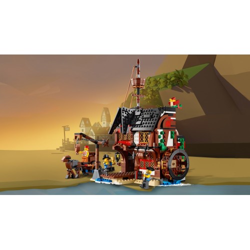 Lego Creator 3-in-1 31109 - Galeone dei pirati