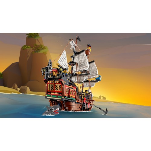 Lego Creator 3-in-1 31109 - Galeone dei pirati