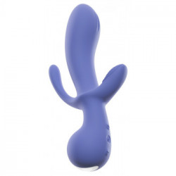 AwaqU V01 - Vibratore Rabbit con Stimolazione del Clitoride e dell' Ano, 10 MOD, Impermeabile, Ricaricabile