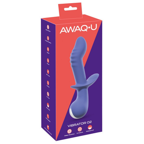 AwaqU V02 - Vibratore Rabbit con Stimolazione...