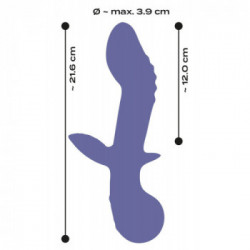 AwaqU V02 - Vibratore Rabbit con Stimolazione del Clitoride, 10 MOD, Impermeabile, Ricaricabile