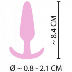 Cuties Mini Butt 05 - Mini Plug Anale in Silicone, 7.7 cm, Ø 2.1 cm