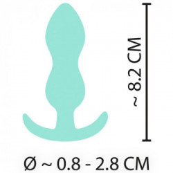Cuties Mini Butt 04 - Mini Plug Anale in Silicone, 7.5 cm, Ø 2.8 cm