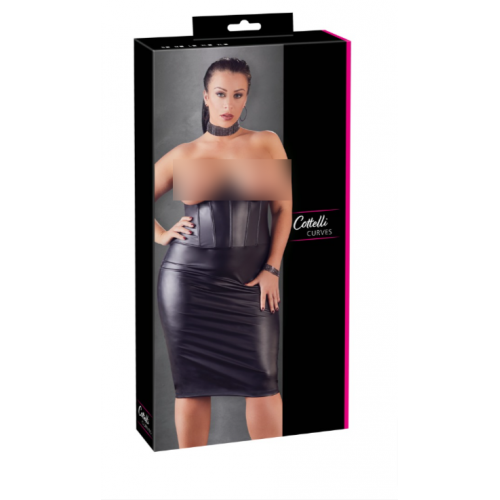 Cottelli Curves Open Cup -Abito, Nero, Seno...